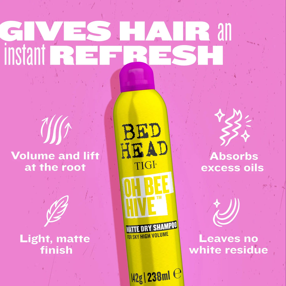 TIGI Bed Head Oh Bee Hive Volumizing Dry Shampoo 238ml