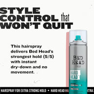 TIGI Bed Head Hard Head Hairspray Extra Strong 385ml