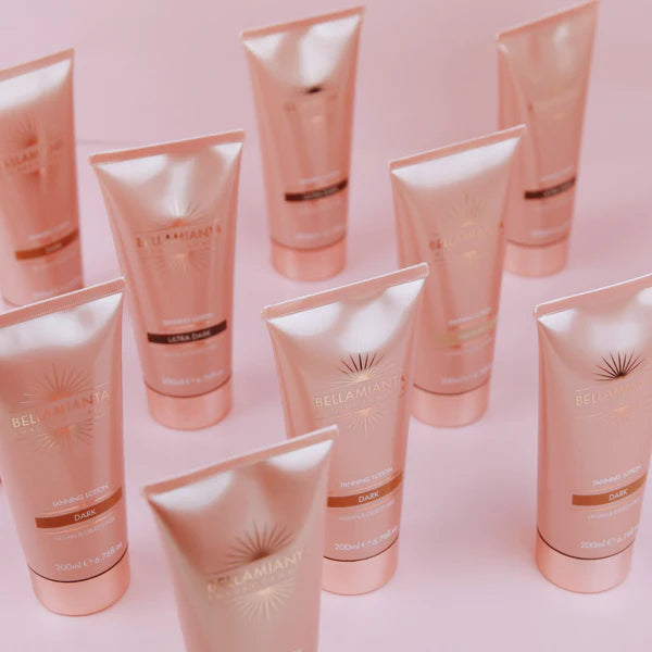 Bellamianta – Mittelstarke Selbstbräunungslotion, getönt, 200 ml