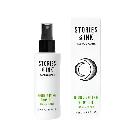 Stories & Ink Tattoo Highlighting Body Oil 100ml