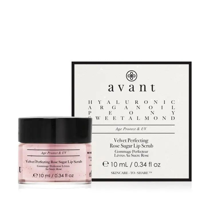 Avant Velvet Perfecting Rose Sugar Lip Scrub 10ml