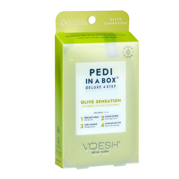 Voesh Pedi In A Box Olive Sensation