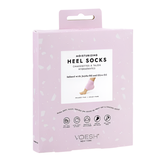 Voesh Moisturizing Heel Sock