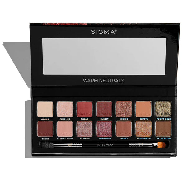 Sigma Beauty Warm Neutrals Eyeshadow Palette