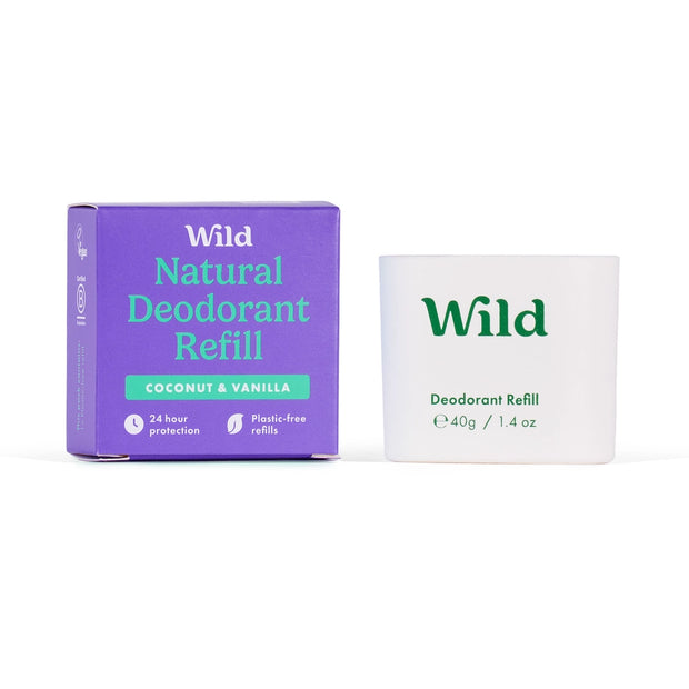 Wild Coconut & Vanilla Deodorant Refill 40g