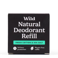 Wild Fresh Cotton & Sea Salt Deo Refill 40g