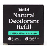 Wild Fresh Cotton & Sea Salt Deo Refill 40g