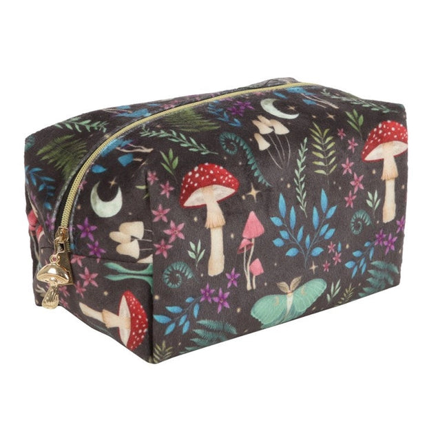 Dark Forest Print Cosmetic Bag