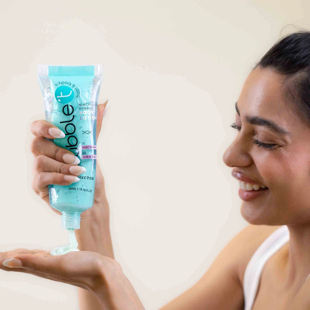 Bubble T Niacinamide & Shea Butter Body Lotion Duo 200ml