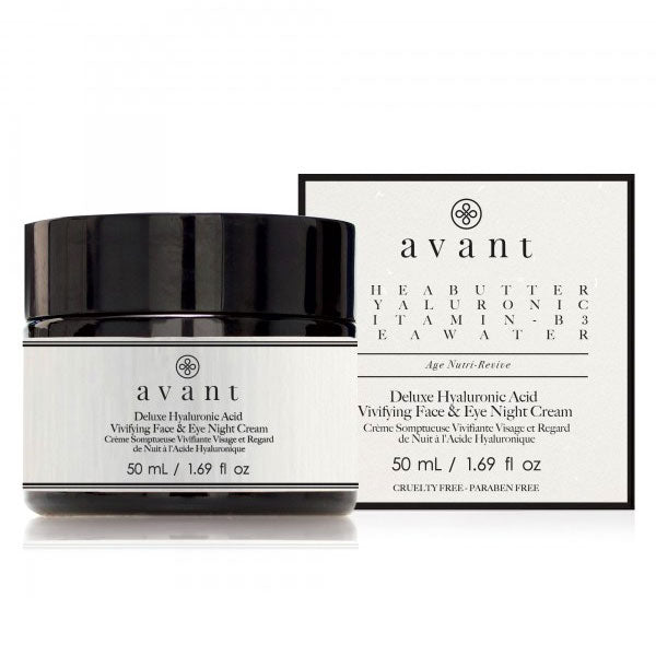 Avant Deluxe Hyaluronic Acid Vividying Face & Eye Night Cream 50ml