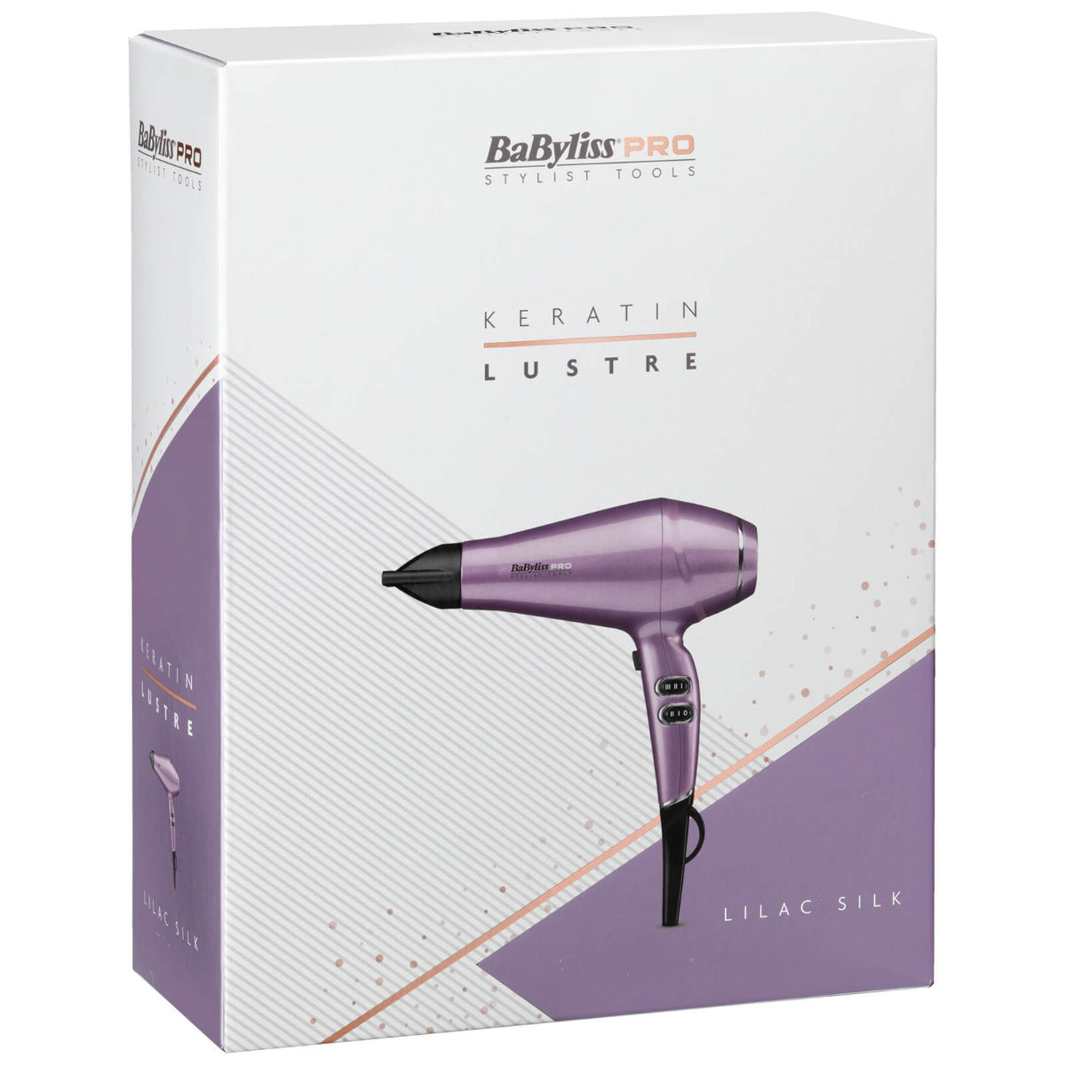 BaByliss Pro Keratin Lustre Dryer Lilac Mist