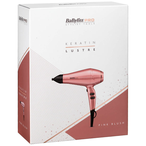 BaByliss Pro Keratin Lustre Dryer Pink Blush