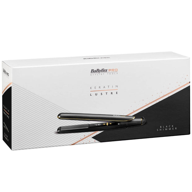 BaByliss PRO Keratin Lustre Straighteners Black Shimmer