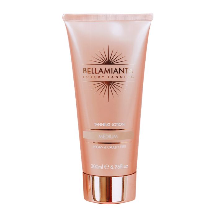 Bellamianta – Mittelstarke Selbstbräunungslotion, getönt, 200 ml