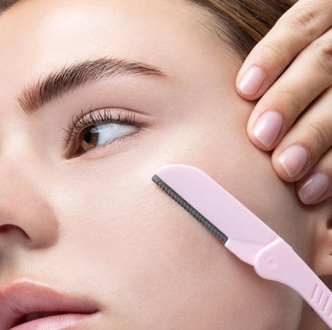 Brushworks Precision Eyebrow Razor Pastel Pack