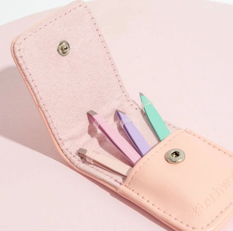 Brushworks Travel Pastel Tweezer Set