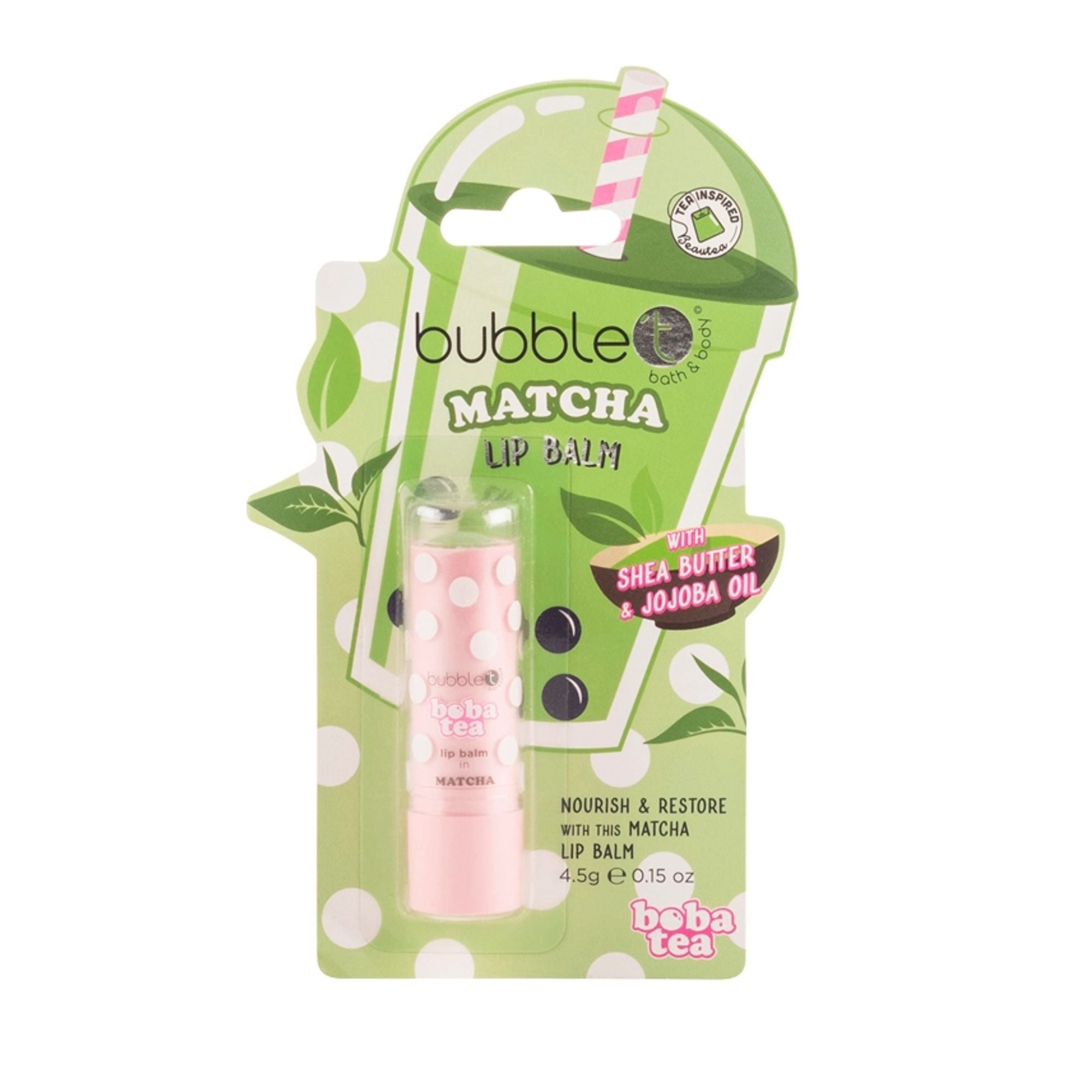 Bubble T Boba Tea Matcha Lip Balm 4.5g