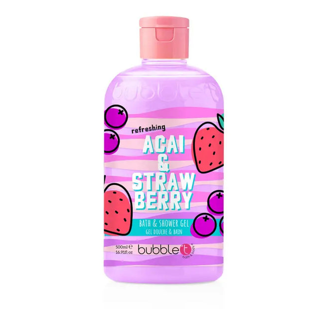 Bubble T Acai & Strawberry Smoothie Body Wash 500ml