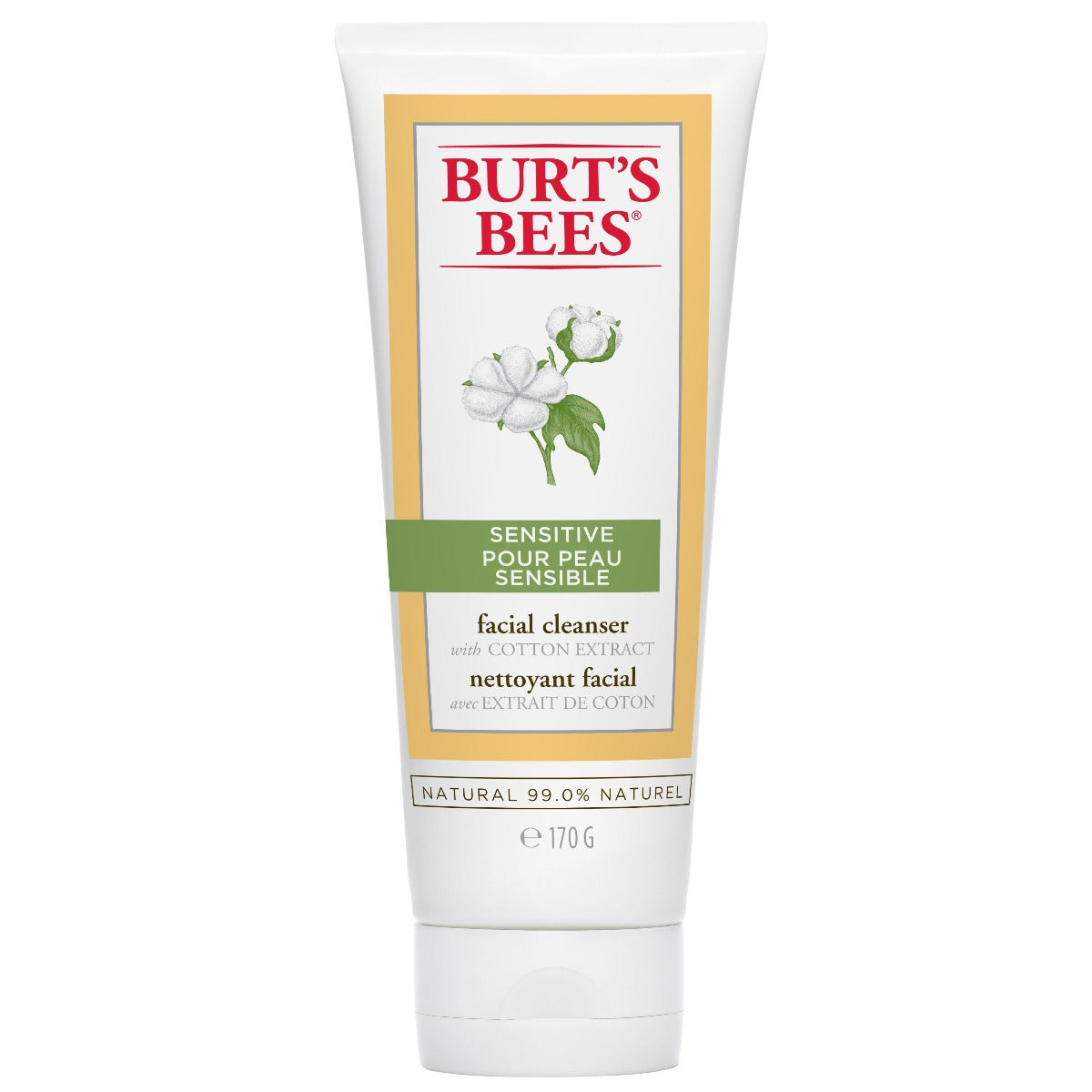 Burt's Bees Sensitive Skin Facial Cleanser 170g