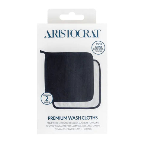 Aristocrat Premium Wash Cloths Duo