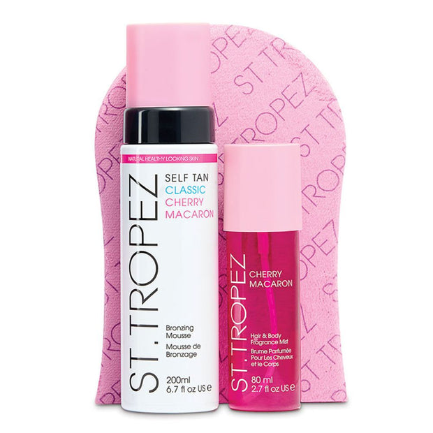St Tropez Self Tan Cherry Macaron Kit