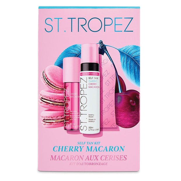 St Tropez Self Tan Cherry Macaron Kit