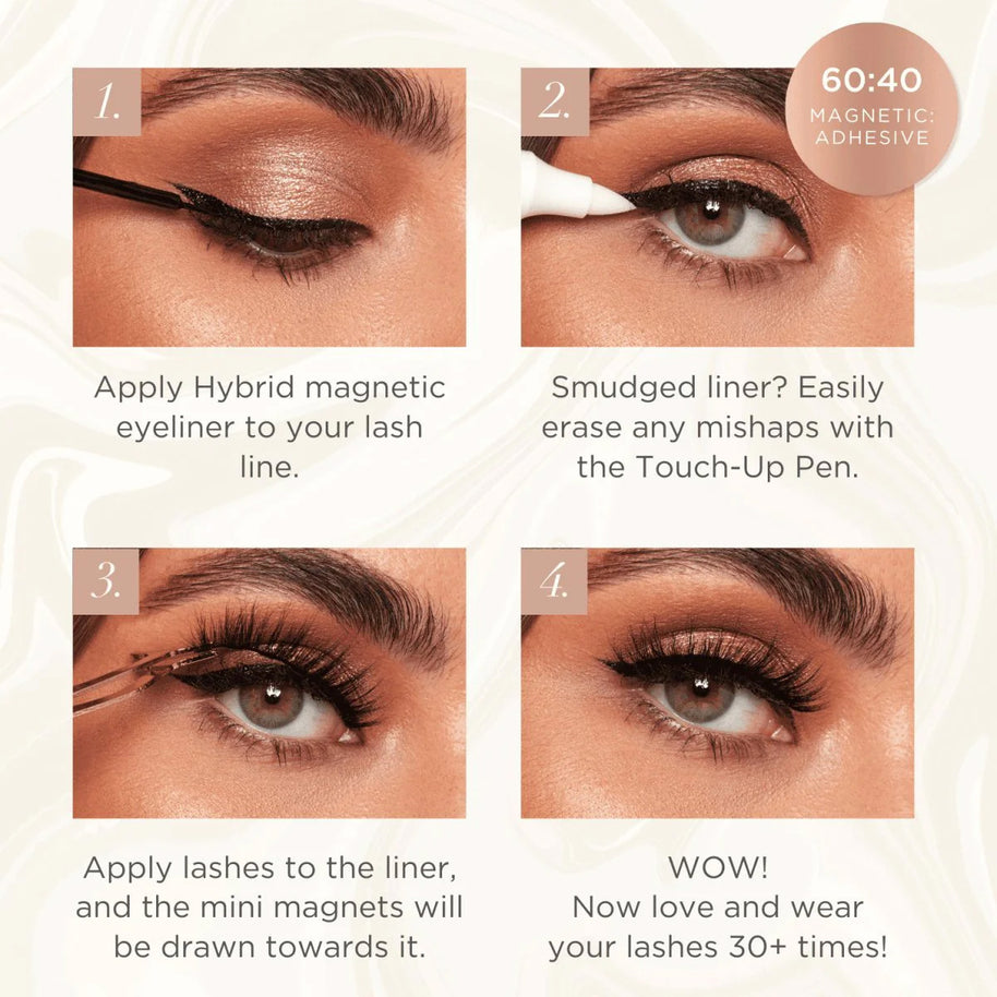 Lola's Lashes Daisy Chain Hybrid Magnetic Liner Kit