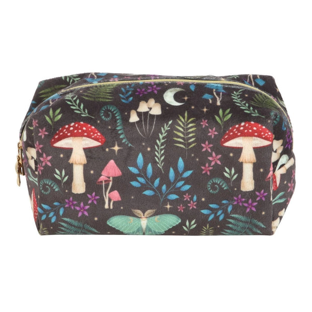 Dark Forest Print Cosmetic Bag
