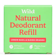 Wild Lemon, Basil & Blood Orange Deodorant Refill 40g
