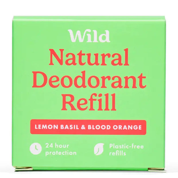 Wild Lemon, Basil & Blood Orange Deodorant Refill 40g