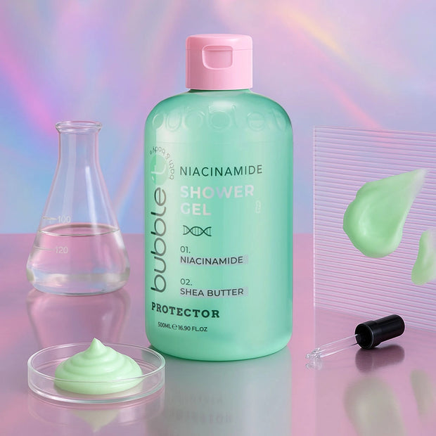 Bubble T Niacinamide & Shea Butter Shower Gel 500ml