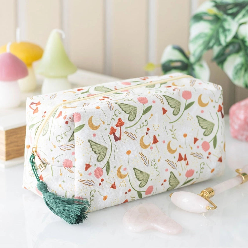 Fairy Folklore Print Cosmetic Bag