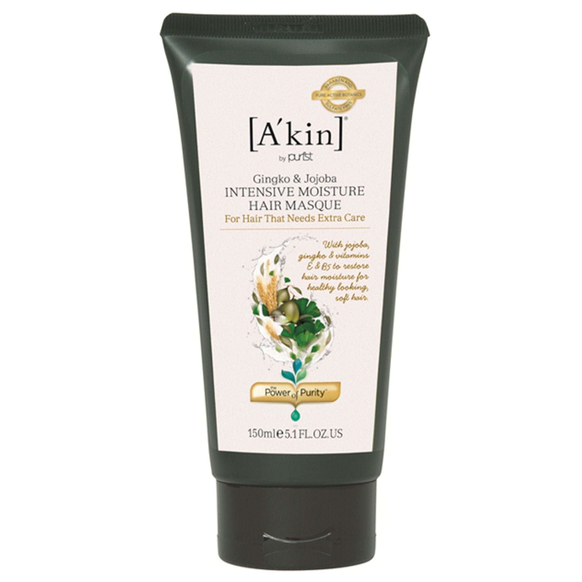 A'kin Ginkgo & Jojoba Intensive Feuchtigkeits-Vitamin-Maske 150ml