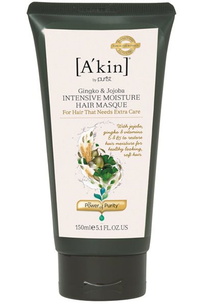 A'kin Ginkgo & Jojoba Intensive Moisture Vitamin Masque 150ml