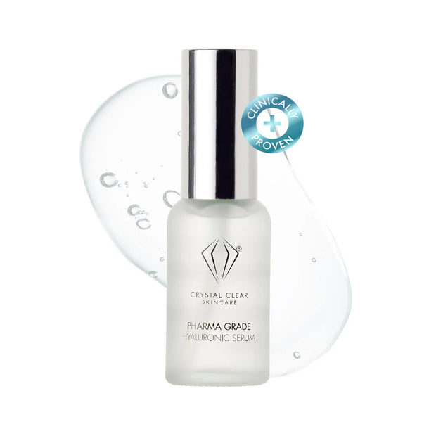 Crystal Clear Hyaluronserum in Pharmaqualität, 30 ml