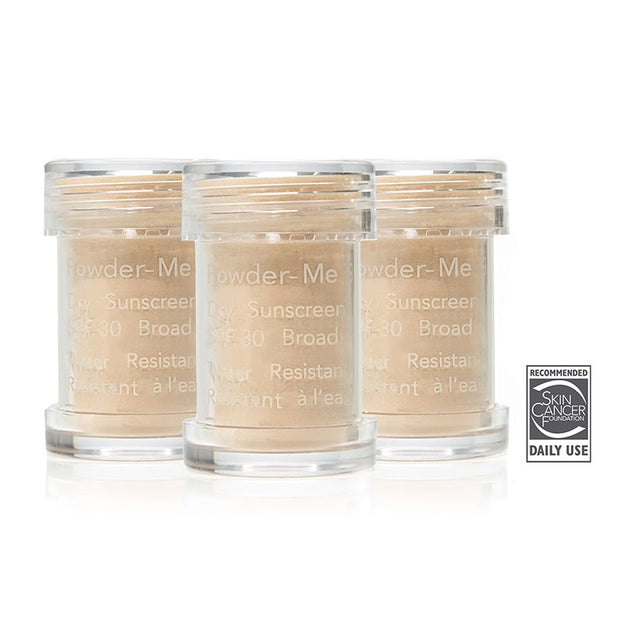 Jane Iredale Powder-Me SPF® 30 Trocken-Sonnenschutz Nachfüllpackung 3er-Pack