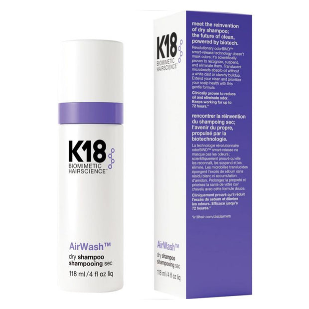 K18 AirWash Dry Shampoo 118ml