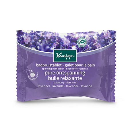 Kneipp Balancing Lavender Sparkling Bath Tablet 80g