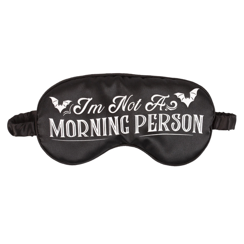 I'm Not A Morning Person Satin Sleep Mask