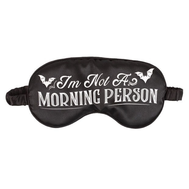 I'm Not A Morning Person Satin Sleep Mask