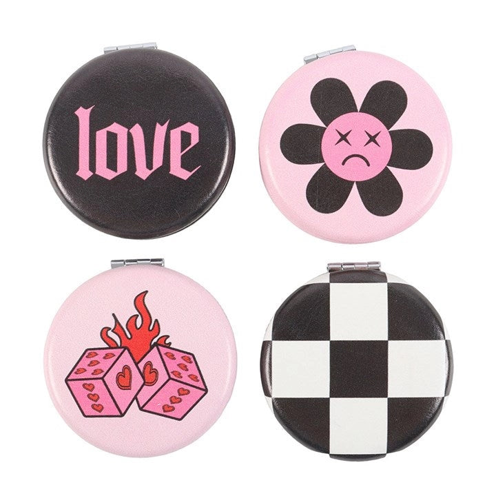 Rebel Romance Compact Mirror