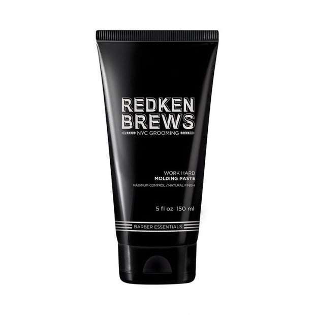 Redken Brews – Work Hard – Formpaste für Herren, 150 ml