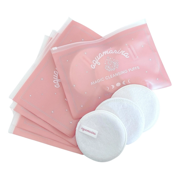 Cleansing Pads • Set of 3 in Pouch