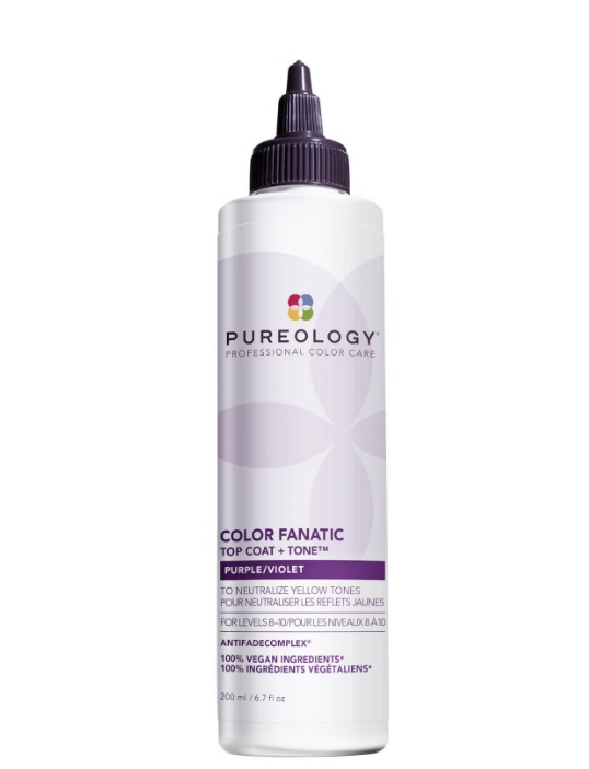 Pureology Colour Fanatic Top Coat and Tone Purple 200ml