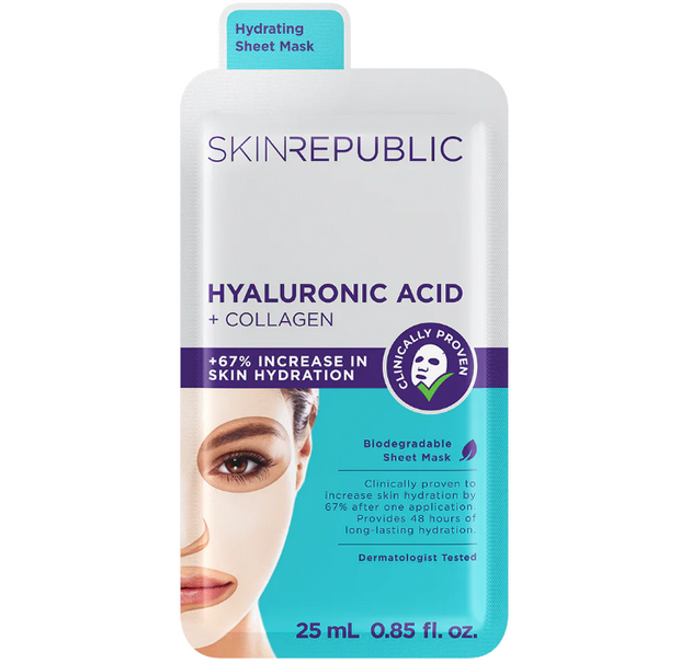 Skin Republic Hyaluronic Acid + Collagen Face 25ml