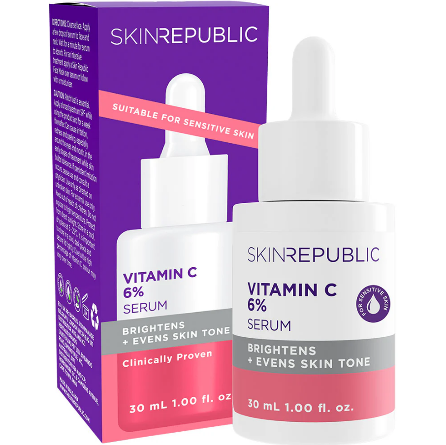 Skin Republic Vitamin C 6% + Alpha Arbutin Serum 30ml