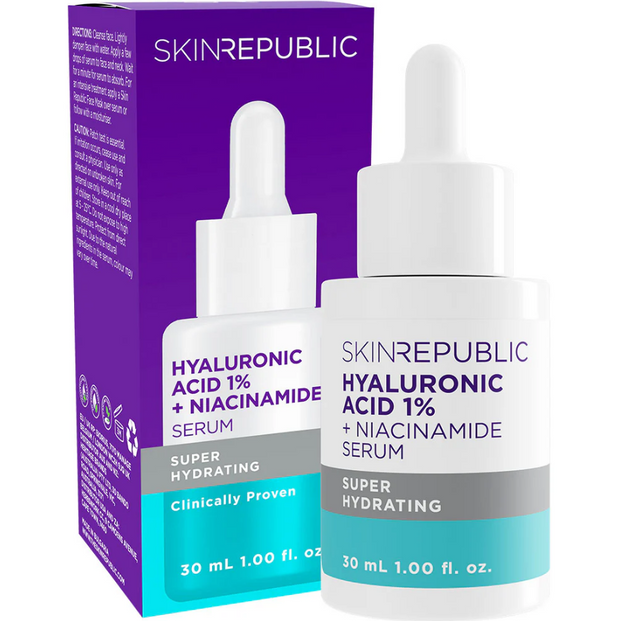 Skin Republic Hyaluronic Acid 1% + Niacinamide Serum 30ml