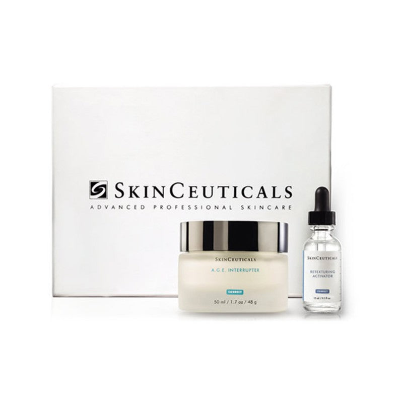 Skinceuticals A.G.E Interrupter + FREE 15ml Retexturing Activator Box Set