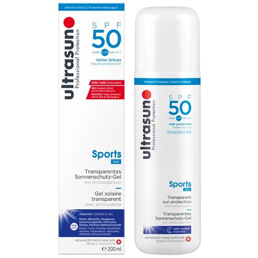 Ultrasun Sports Gel SPF50 200ml