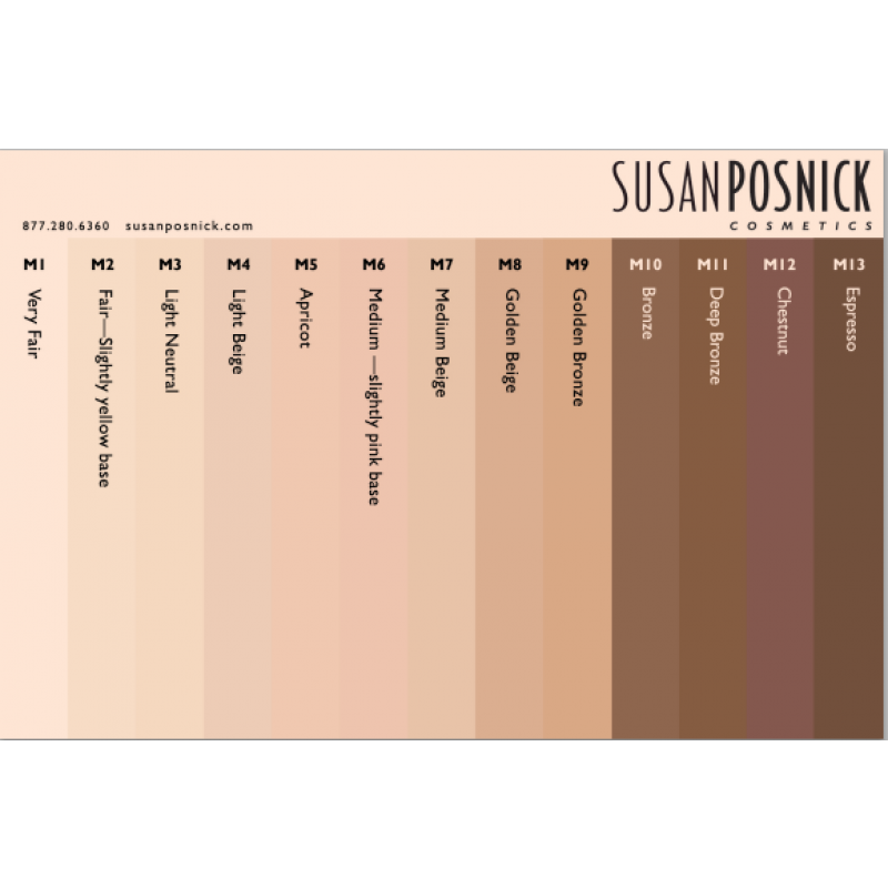 Susan Posnick COLORFLO Mineral Foundation 4g